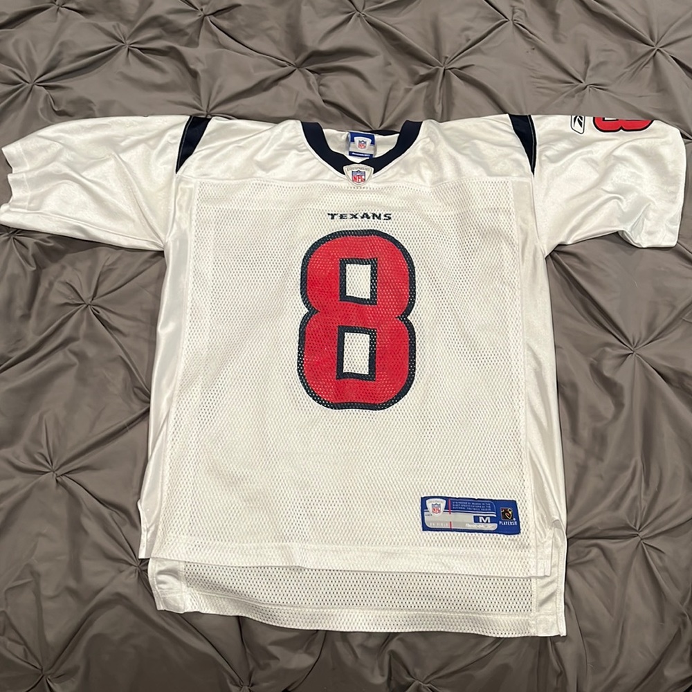NFL Reebok Jersey Houston Texans #8 Schaub - Medium